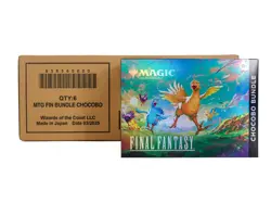 MAGIC THE GATHERING FINAL FANTASY CHOCOBO 6-BUNDLE CASE - Image 1