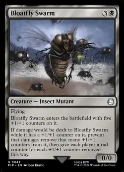 Bloatfly Swarm Foil - Fallout MTG-NM - Image 1