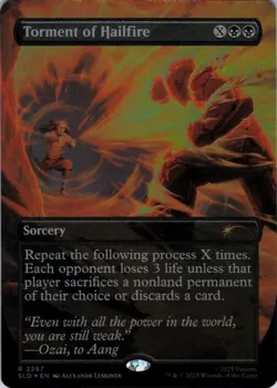 Torment of Hailfire (Rainbow Foil) - Secret Lair Avatar - 2287 - NM Foil - Image 2