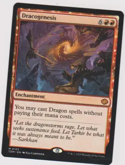1X DRACOGENSIS MTG MAGIC N-MINT UNPLAYED TARKIR DRAGONSTORM MYTHIC RED - Image 1