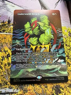 Mint/Near-Mint, English - 1 x MTG Underworld Breach - Foil - Borderless Teenage - Image 2