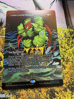 Mint/Near-Mint, English - 1 x MTG Underworld Breach - Foil - Borderless Teenage - Image 4