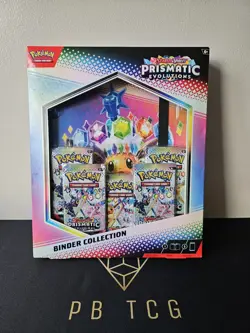 Pokemon TCG Prismatic Evolutions Binder Collection Box New and Sealed - Image 1