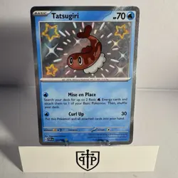 Pokemon TCG - Tatsugiri 127/091 Paldean Fates - Shiny Rare Holo - NM - Image 1