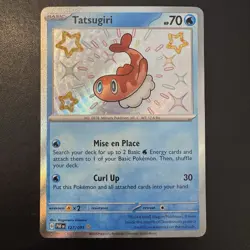 Pokemon TCG - Tatsugiri 127/091 Paldean Fates - Shiny Rare Holo - NM - Image 3