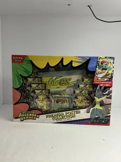 Pokemon TCG Ascended Heroes Premium Poster Collection Mega Lucario Ex (In Hand) - Image 1