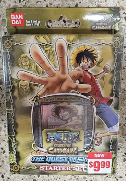 2005 Bandai Vintage One Piece CCG The Quest Begins Sealed Starter Deck English - Image 2