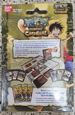 2005 Bandai Vintage One Piece CCG The Quest Begins Sealed Starter Deck English - Image 4