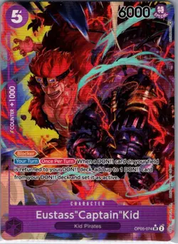 Eustass"Captain"Kid Alt Art OP05-074 English Awakening New Era - One Piece - NM - Image 1