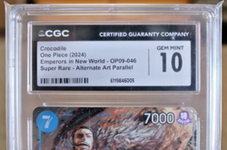 One Piece OP09-046 Crocodile Alt Art SR (Graded CGC 10) - Image 3
