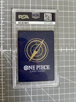 2023 ONE PIECE OP03 PILLARS OF STRENGTH ALTERNATE ART 018 FIRE FIST PSA 10 - Image 2