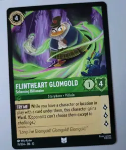 Disney Lorcana TCG - Whispers In The Well: Flintheart Glomgold (076/204) - NM - Image 1