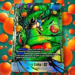 Son Goku GT FB07-122 SCR * Alternate Alt Art Dragon Ball Super Fusion World Card - Image 1
