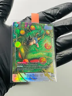 Son Goku GT FB07-122 SCR * Alternate Alt Art Dragon Ball Super Fusion World Card - Image 3