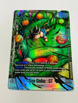 Son Goku GT FB07-122 SCR * Alternate Alt Art Dragon Ball Super Fusion World Card - Image 4