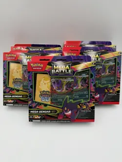 5x - Pokemon Card TCG Mega Battle Deck Mega Gengar EX - *NO HAUNTER PROMO* - Image 1
