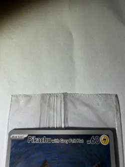 PIKACHU VAN GOGH WITH GREY FELT HAT SVP EN 085 PROMO POKEMON CARD-SEALED - Image 3
