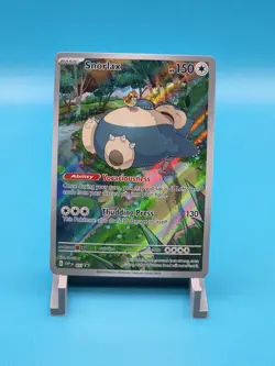 Snorlax 051 Sv: Scarlet & Violet Black Star Promo Cards Holo NM - Image 1