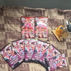 One Piece Card Game Booster Packs Divine Speed OP-11 (x6) & Heroines EB-03 (x2) - Image 1