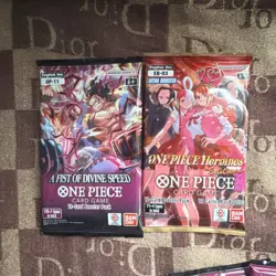 One Piece Card Game Booster Packs Divine Speed OP-11 (x6) & Heroines EB-03 (x2) - Image 3