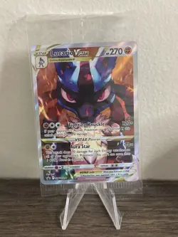 Lucario VSTAR Promo SWSH291 Crown Zenith ETB Pokemon Card - Sealed - Image 1