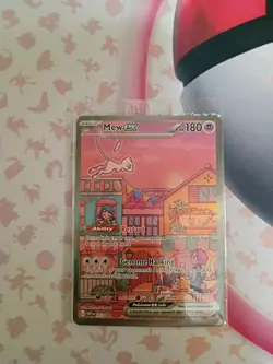 Pokemon 151 Mew Ex Special Promo Card Still Sealed $95 - Image 1