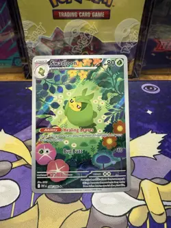 Pokemon TCG White Flare Swadloon Card IR 088/086 - Image 1