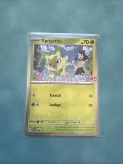 Sprigatito 191 Sv: Scarlet & Violet Promo Cards Holo - Image 1