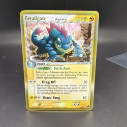 Feraligatr Delta Species 2/101 STAMPED Dragon Frontiers Reverse Holo Card 2006! - Image 2