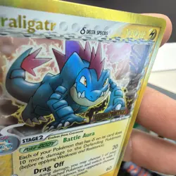 Feraligatr Delta Species 2/101 STAMPED Dragon Frontiers Reverse Holo Card 2006! - Image 5