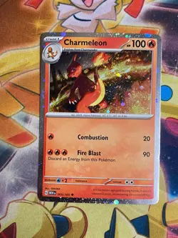 Charmeleon - 005/165 - (Cosmos Holo) NM, English Pokemon Scarlet & Violet Promos - Image 1