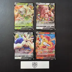 Pokemon TCG - V Card 4-Card Lot - Ultra Rare Holo - NM - Image 1