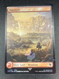 Mountain L 481 Chocobo Track Foil Magic the Gathering: Final Fantasy NM - Image 1