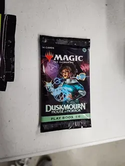 Magic The Gathering Duskmourn Play Booster Pack - Image 1