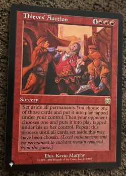Thieves' Auction - MTG Magic the Gathering - Mercadian Masques - Image 1