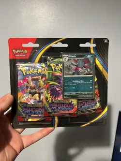 Pokemon TCG: Phantasmal Flames Triple Blister Pack (Sneasel) - New & Sealed - Image 1