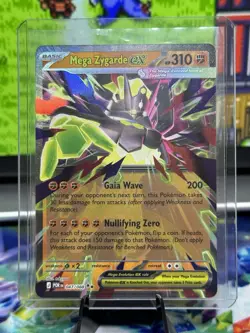 Pokemon Perfect Order Mega Zygarde EX 047/088 Double Rare NM - Image 1