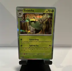 Pokemon Sinistcha 022/167 Sv06: Twilight Masquerade Rare Holo Stage 1 TCG - Image 1