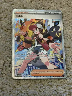 Pokemon TCG Trainer Hilda 171/086 SIR White Flare NEAR MINT - Image 1