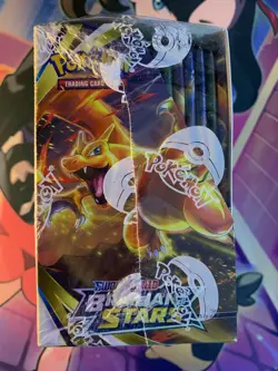 Pokemon TCG Brilliant Stars Booster Box Sealed w/ Plastic Case - Image 5