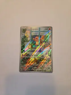 Charmander 044 Promo Pokemon TCG Obsidian Flames Illustration Rare NM - Image 1