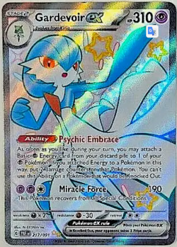 Pokemon - Gardevoir EX 217/091 - Paldean Fates - Full Art - NM/M - Image 1