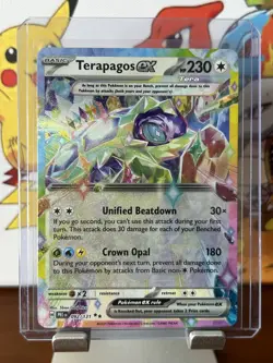 🔹Terapagos EX 092/131 Holo Double Rare🔸2025 Prismatic Evolutions Pokemon TCG - Image 1