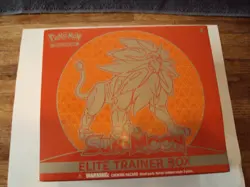 pokemon trainer box lot 1) SOLGALEO- 1) LUNALA TRAINER BOXS- MOON & SUN - Image 1