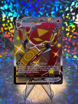 CENTISKORCH VMAX SV109/SV122 HOLO RARE VMAX SHINING FATES SHINY VAULT POKEMON LP - Image 1