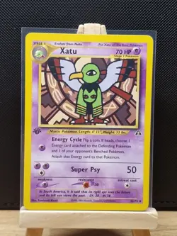 Pokemon TCG 2001 Neo Discovery 1st Edition Xatu 52/75 - Near Mint - Image 1