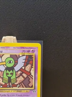 Pokemon TCG 2001 Neo Discovery 1st Edition Xatu 52/75 - Near Mint - Image 4