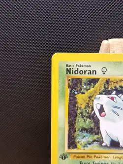 Pokemon 1999 WOTC 1st Edition Jungle Nidoran F 57/64 - Excellent - Image 3
