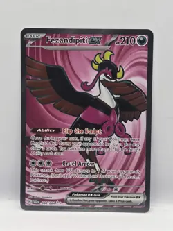 Fezandipiti ex 84/64 Shrouded Fable Pokemon TCG NM - Image 1