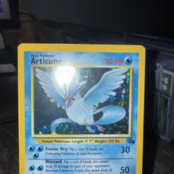 Pokemon TCG Fossil Articuno 2/62 Holo Unlimited Rare - Image 5